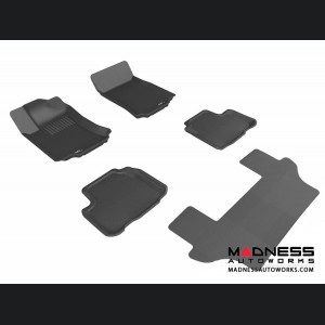 Mercedes-Benz R300/ R350/ R500 Floor Mats (Set of 5) - Black by 3D MAXpider